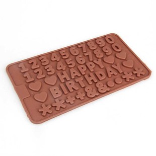 Silicone Chocolate Cake Tools Alphabet Numbers Cake Mould Co