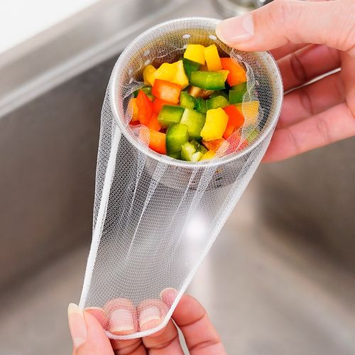 km@靓涤水槽过滤o网剩饭剩菜过滤网厨房网兜一次性沥水袋300只