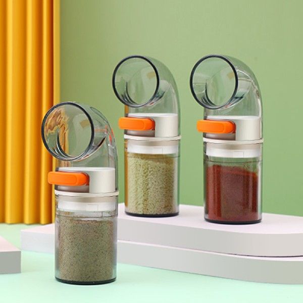 极速0.5g Metering Salt Shaker Push Type Salt Dispenser Salt