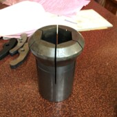 仪表 数控L 自动 淬火成品玉环640 弹性 开孔 车床 夹头 六角孔