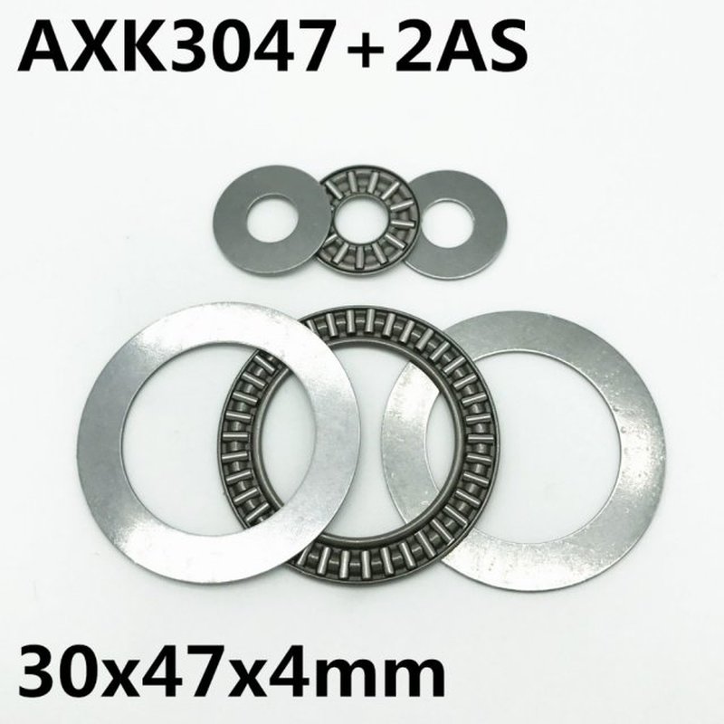 推荐10pcs AXK3047+2AS Thrust Needle Roller Bearing 30x47x2