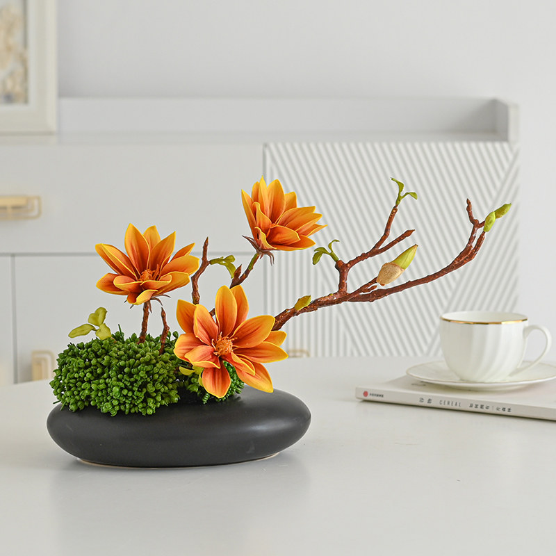 圆形酒店餐桌中间摆花饭厅圆桌桌花宴会装饰花艺会议室桌面摆件花,家居饰品,餐桌花艺,淘宝优惠券,粉丝福利购,淘宝优惠卷