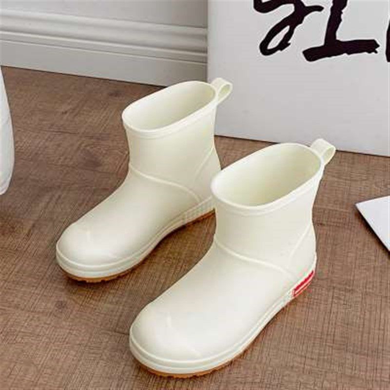 雨鞋女款中筒雨靴男款防水鞋晴雨鞋学生轻便时尚外穿防滑耐磨情侣