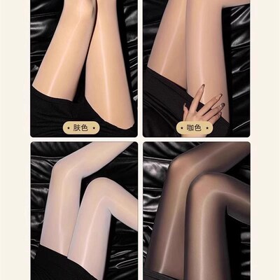 马油丝袜春秋季款油亮丝袜防勾丝油光滑水光连裤袜打底裤
