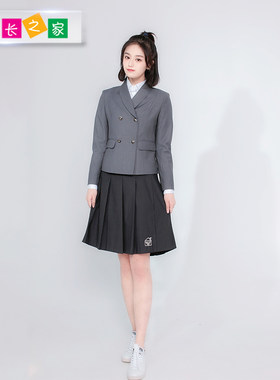 春秋季幼儿园老师k教师制服款套装园服外套男女初高中学生班服定