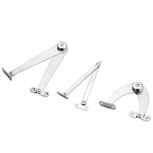 不锈钢支撑合页橱柜柜门支撑杆限位器 铰链大全折叠伸缩拉杆配件