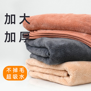 浴巾加大加厚速干不掉毛比全棉吸水2023新款女士高级家用大人