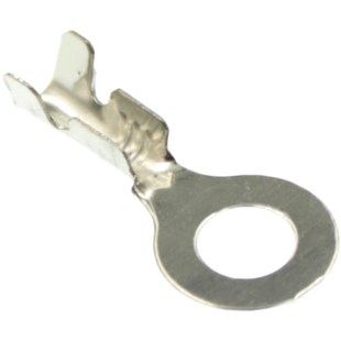 冷压圆形裸端子 接m线片 10000只 包 0.3厚 4.2端子 A型 地环