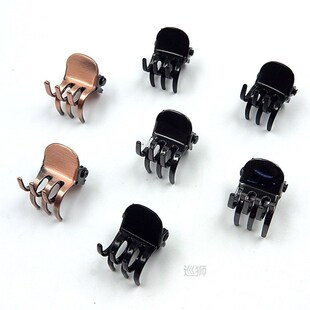 Korean hair grabbing small steel grabbing clip retro mini pl