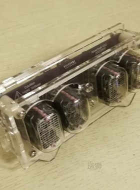 Electronic DIY kit in12 Nixie Tube digital LED clock gift ci