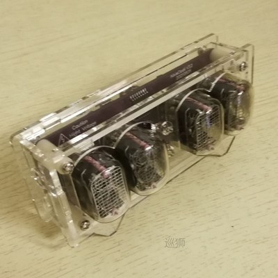 Electronic DIY kit in12 Nixie Tube digital LED clock gift ci