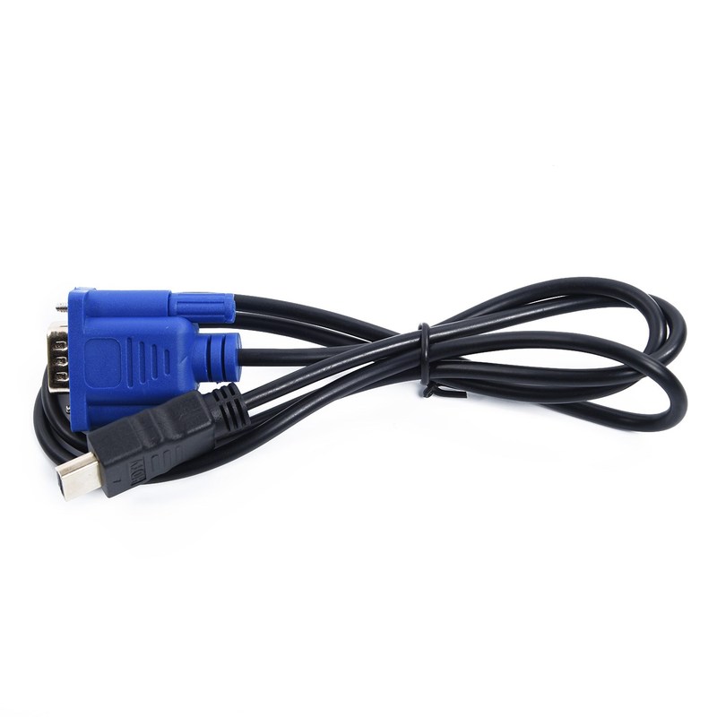 极速1M HDMI to VGA D SUB Male Video Adapter Cable Lead for H 玩具/童车/益智/积木/模型 其他玩具枪 原图主图