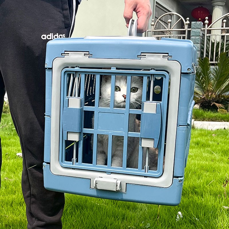 宠物猫狗航空箱大号猫笼子便携外出小型犬宠物箱托运箱猫咪宠物箱