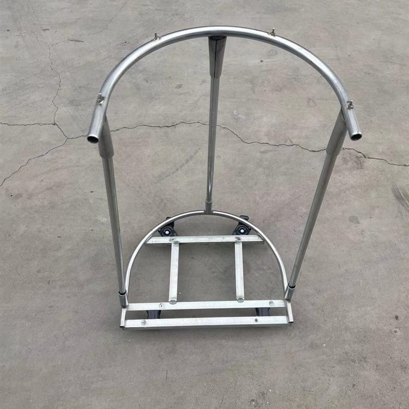 收谷子神器带滚轮快速打包农用粮食装袋架带滚轮编织袋支撑架装袋