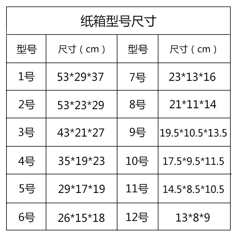 纸箱飞机盒搬家箱包装盒s快递打包发货纸箱纸盒牛皮纸盒淘宝扁盒