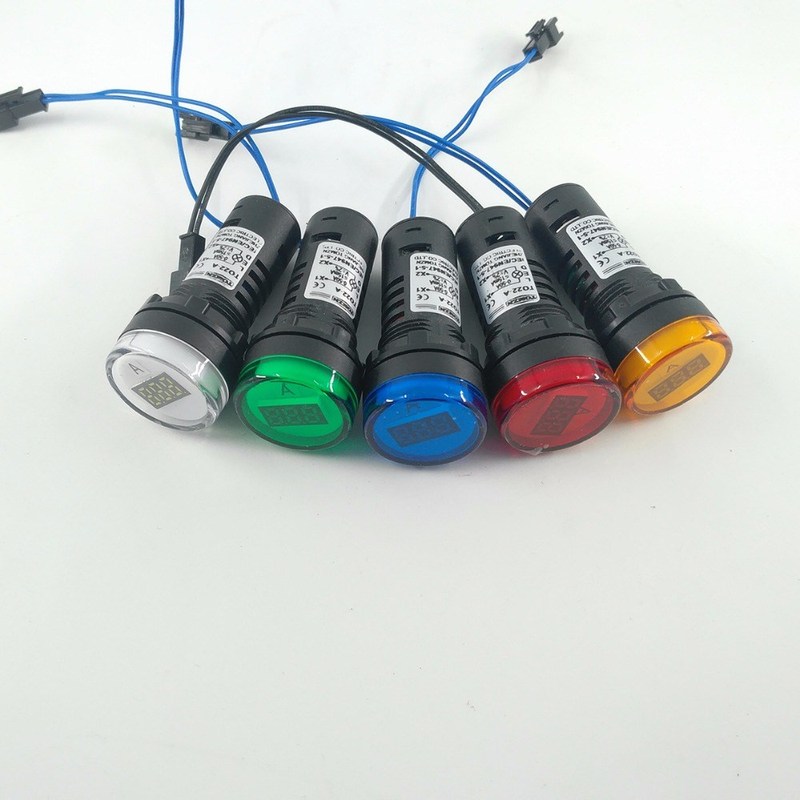 速发22MM AC 0-100A 0-50A LED Ammeter current meter indicato