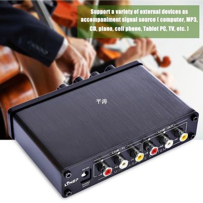 厂家Mini Karaoke Sound Console Stereo Mixer Microphone Effec