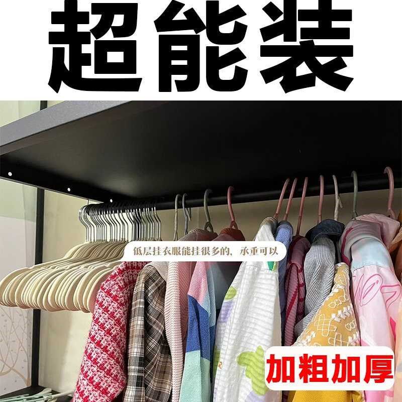 简装衣柜家用卧室宿舍简易衣柜结实耐用布衣柜子全钢架加粗特厚板