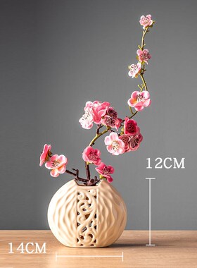 酒架摆件新中式风格电视柜u小鹿风禅意客厅酒柜茶几玄关家居装饰