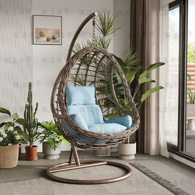 双人吊椅吊篮藤椅摇椅阳台v休闲庭院摇篮椅家用室内秋千吊椅吊篮-