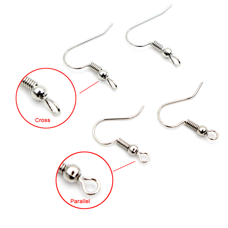 推荐100pcs/lot 20x17mm DIY Earring Findings Earrings Clasps