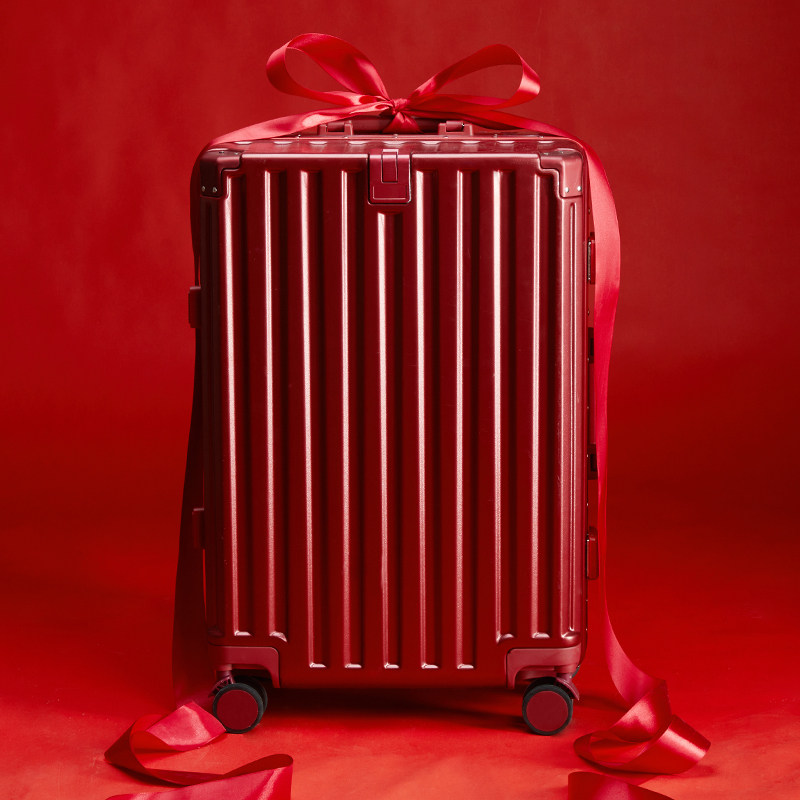 结婚行李箱陪嫁箱红色箱子拉杆箱女2023新款婚礼用新娘嫁妆箱24寸,箱包皮具/热销女包/男包,旅行箱,淘宝优惠券,粉丝福利购,淘宝优惠卷