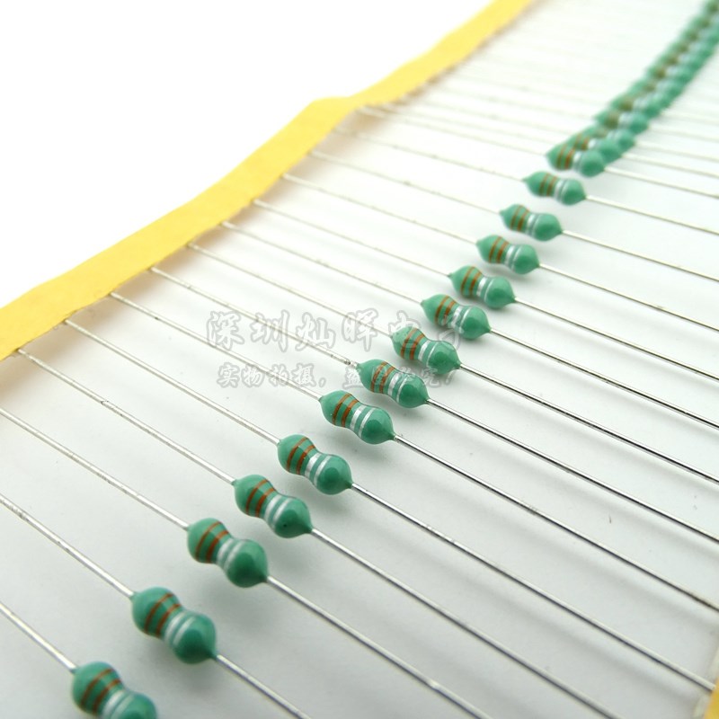 0307色环电感 100UH/120UH/150UH/220UH/330UH/470UH/680UH/1MH