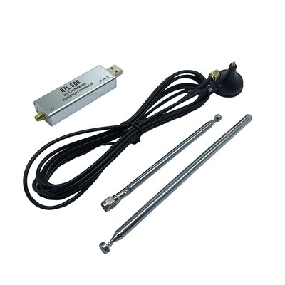 SDR接收机0.1MHz-1.7GHz TCCXO 全波段软件接收机 航空波段 ADSB