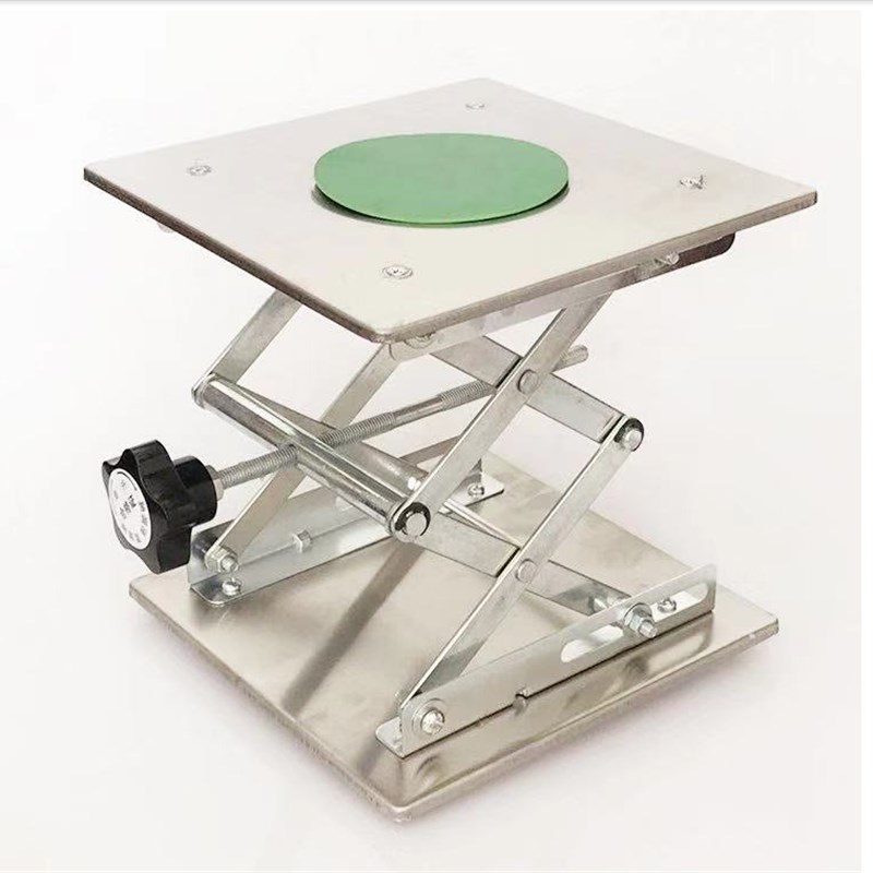 实验室升降台不锈钢铝氧化升降台小型水平仪升降平台支撑架i.