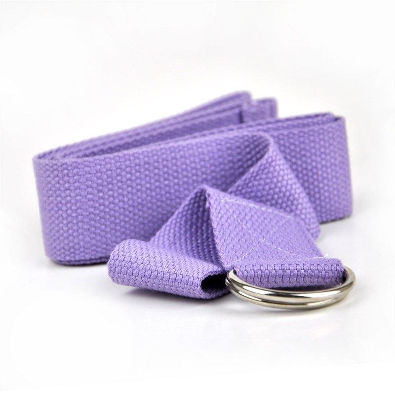 Pilates Yoga Belt Slackline Stretch Band Mat Yoga Strap Trai
