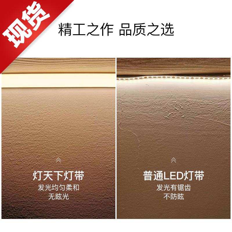 led灯带客厅吊顶灯槽◆新款◆背景墙灯条家用线条灯软灯带橱柜天