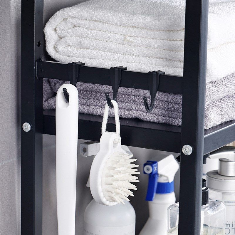 店主家用可伸缩滚筒洗衣机置物架翻盖上开浴室卫生间落地收纳