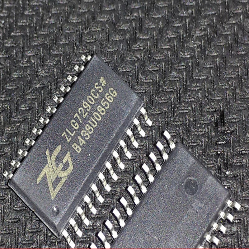 ZLG7290CS 键盘显示驱动器 8位数码管驱动IC SOP-24 拍前咨询