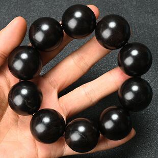 red beads 新品 Ebony disposal sale sour Blemish branch ebony