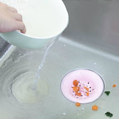 日本地漏盖下水道头发过滤网厨房水槽防堵塞过滤器硅胶地漏过