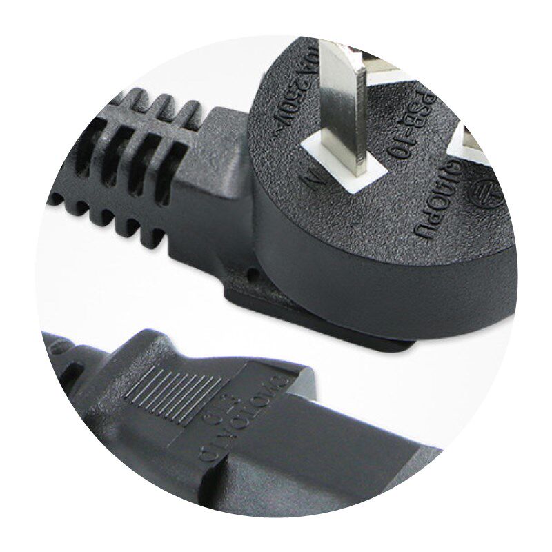 小气泡美容仪超微清洁注氧仪美容仪器220v电源连接线电源线3孔线