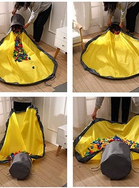 SlideAway Toy Clean-up Storage Bag Play Mat Lego  Organizer