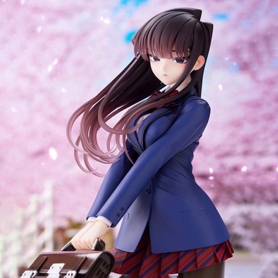 古见同学有交流障碍症动漫美少女古见硝子手办制服二次元模型摆件