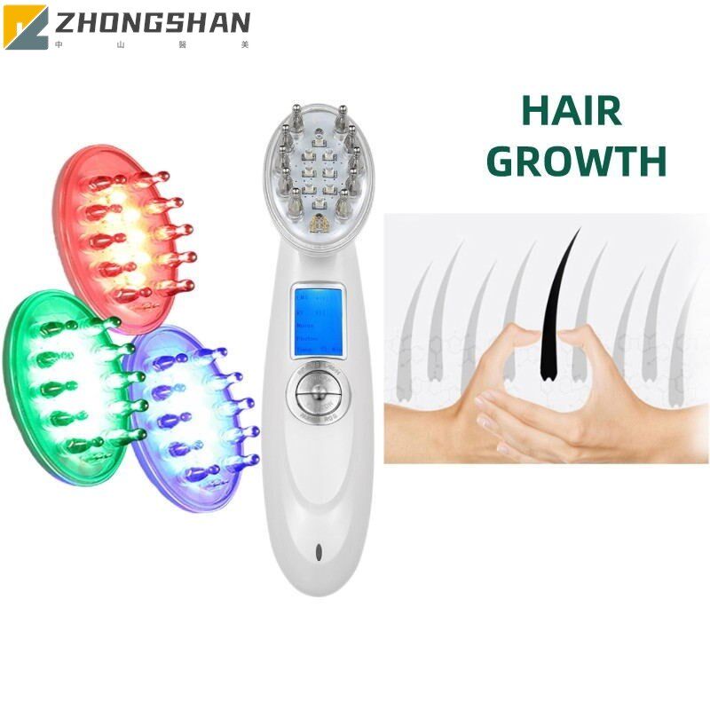 按摩梳激光护发电动仪可配头皮上药器增发仪防脱发电动光疗育毛仪