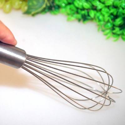 速发Manual Egg Beater with Handle Milk Whisk Baking Stirring