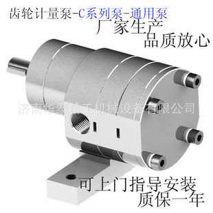 山东济南齿轮泵 齿轮计量泵 高粘度流体输送泵 计量泵