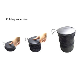 Car Garbage Rubbish Cases Folding Holder Cans Bin Trash Dust