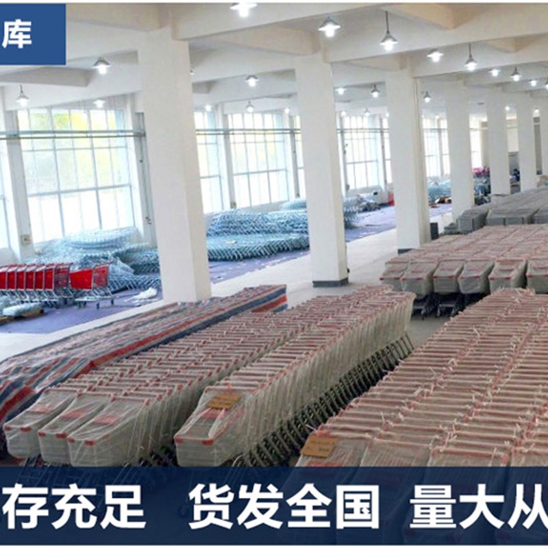 超市热卖购物车双层手推车商场物业推车欧式家用R理货车儿童小推