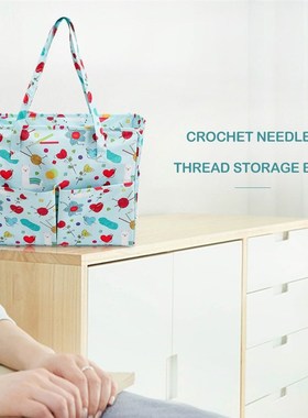 Durable Knitting Bag Wool Yarn Crochet Hooks Storage Bags Po
