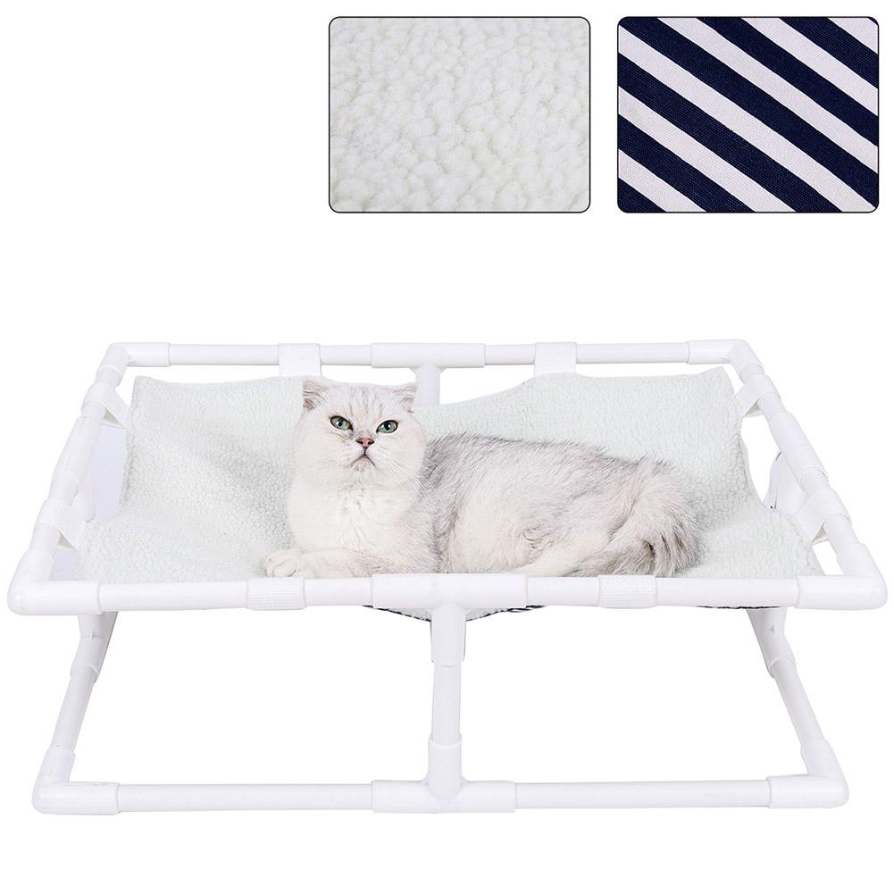 uble-sided Dog Bed Pet ElevBtedM Sle ping aedeC-封面