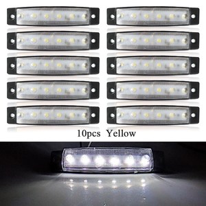 10 PCS Truck Trailer Side Marker Indicators Light Car Signal