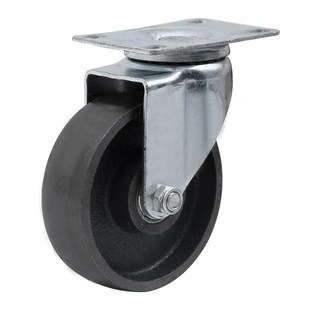 3寸4耐高温万向轮烤炉设备重型烤箱耐磨全铁 铸铁脚轮 千层架轮子