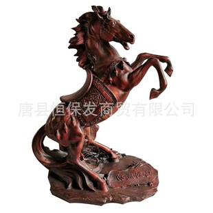 办公桌小号铜马摆件纯铜马马到成功装饰马拉元宝铜像生产厂