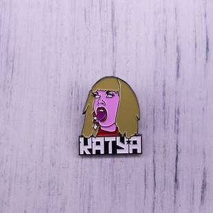 Katya Zamolodchikova Enamel Pin American Drag Queen Actor C