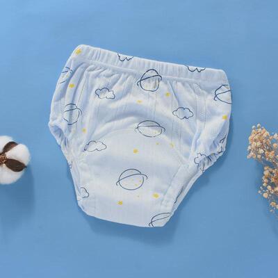 新款夏季训练内裤防漏可洗防水男婴儿尿裤戒尿布女宝宝夏天镂